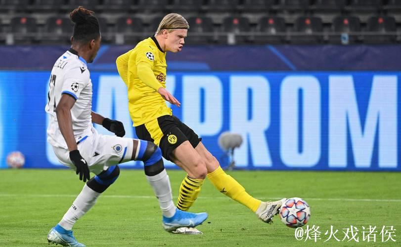 德甲-哈兰德双响+造点创纪录 多特5-0大胜 德甲-哈兰德双响+造点创纪录 多特5-0大胜