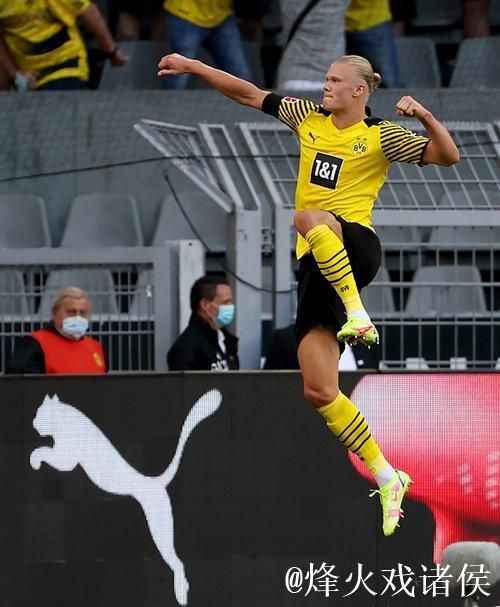 德甲-哈兰德双响+造点创纪录 多特5-0大胜 德甲-哈兰德双响+造点创纪录 多特5-0大胜